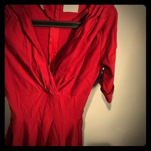 Unique VIntage Red midi